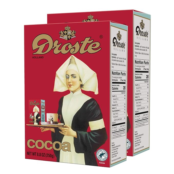 Droste Cocoa Powder, 8.8 Ounce (Pack of 2)