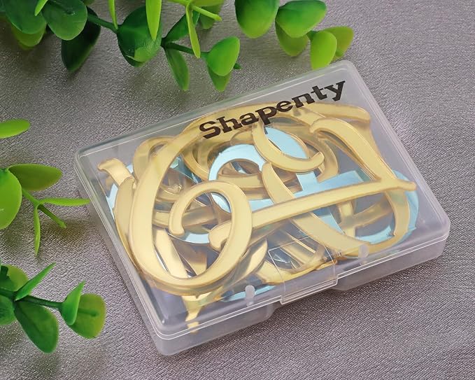 Shapenty Acrylic 0-9 Number Cake Toppers Picks for Birthday Wedding Anniversary Christmas Cake Decoration Party Supplies (Gold, 10)