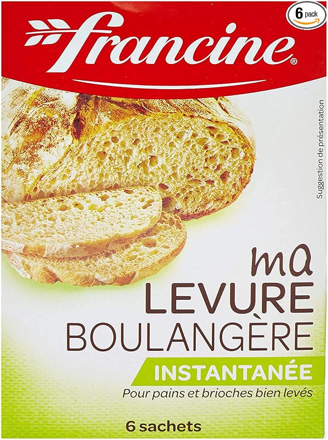 French Yeast Bakery Bread and Pizza 6 bags