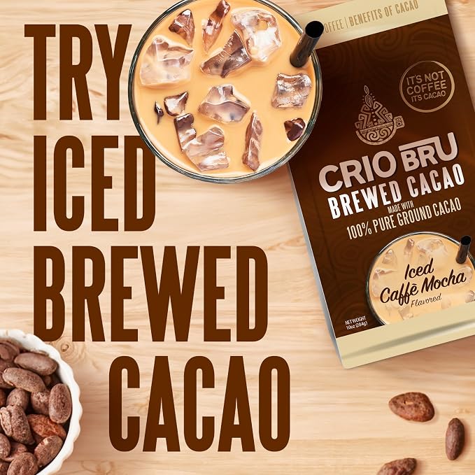 Crio Bru Brewed Cacao Double Chocolate Light Roast, 48oz