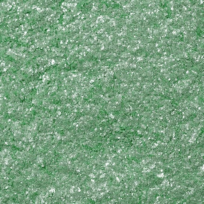 Bakell - Christmas Green Tinker Dust (4g, 1x Mini Spray Pump) Edible Glitter for Food, Desserts, and Baked goods!