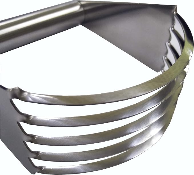 FixtureDisplays® Stainless Steel Pastry Blender and Dough Cutter - Versatile Flour Mixer for Pasta, Pie Crust, and Cake 15015-NEW-NF
