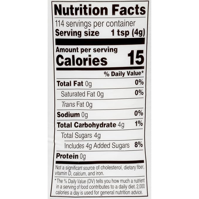 Community Coffee Extra Fine Granulated Sugar, 16 Ounce Can (Pack of 2)