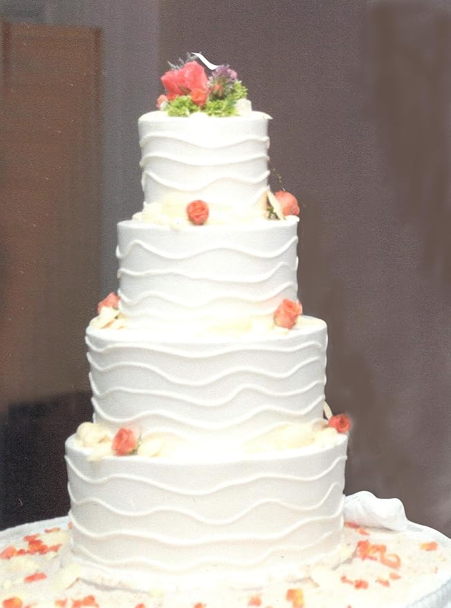 CAKESAFE – 2-8.25” Clear ¼” Acrylic Disks – Perfect Icing Tool to Smooth the Buttercream on Your Cakes