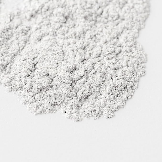 Sweets Indeed Edible Glitter – Food-Grade Drink & Baking Shimmer for Cocktails, Beverages, Cakes & Desserts – 4g Jar (Dye Free Silver)