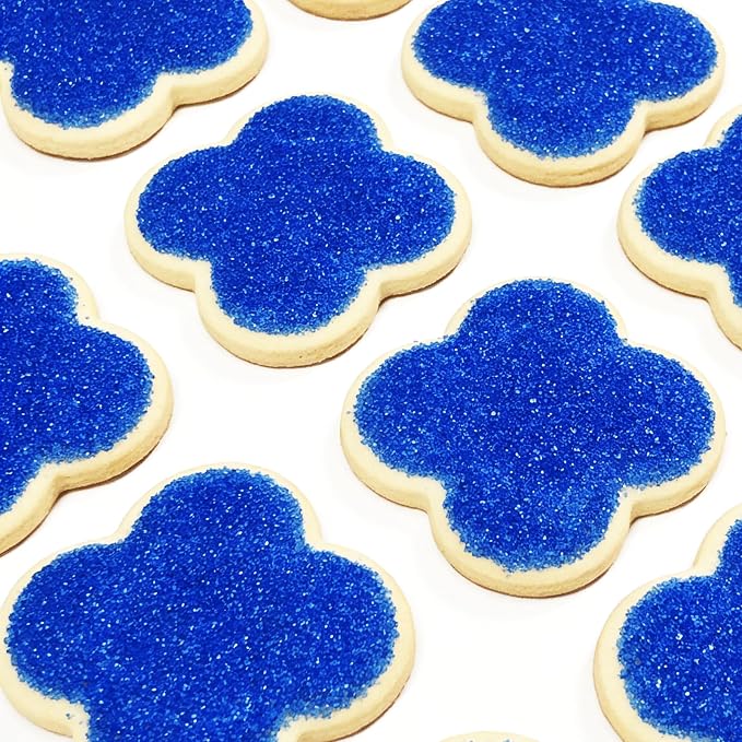 Edible Royal Blue Sanding Sugar Sprinkles 142g/ 5.01oz Sprinkles for Cake Decorating Candy Baking Decorations Ice Cream Toppings and Cookie Decorating for Wedding Parties Valentines Halloween Christmas