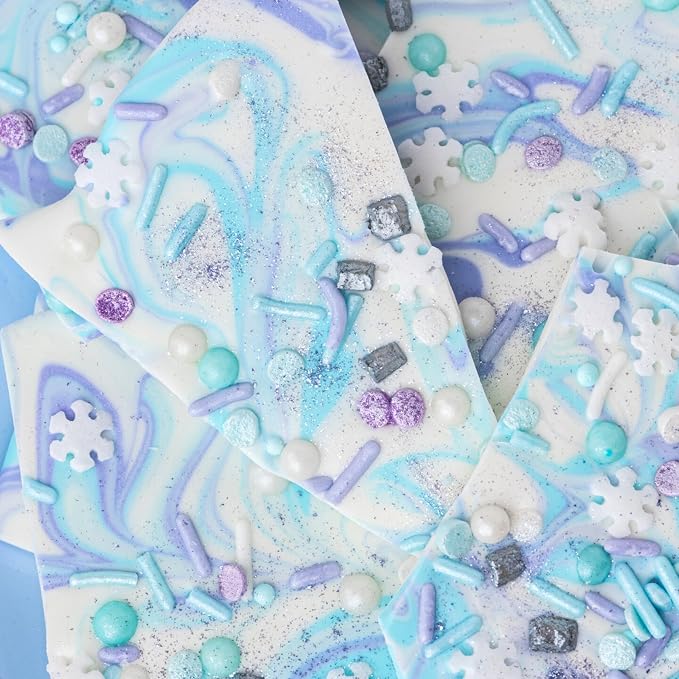 Sweets Indeed, Edible Glitter, Perfect for Drinks, Cocktails, Beverages & Cake Decorating, Dessert Cake Topper, Gift, 4 grams (Purple Edible Glitter)