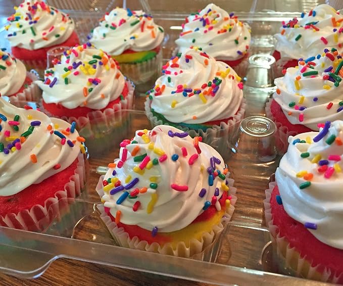 Bulk Rainbow Sprinkles – 6 lb Baking Topping – Ice Cream, Cake Decorating, Cookies, Cupcakes & Party Desserts