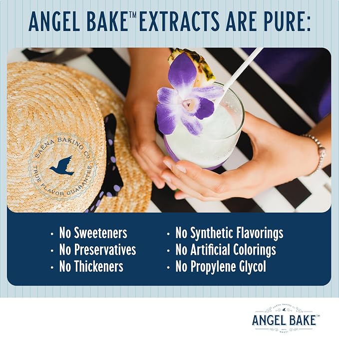 Angel Bake Pure Bulgarian Lavender Extract, 1 Gallon