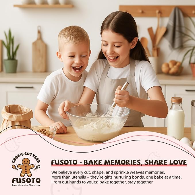 FUSOTO 6PCS Oval Cookie Cutter Set, Large Geometric Stainless Steel Baking Supplies for Homemade Cookies, Oval Plaque Cookie Cutters Shapes Biscuit Molds, 6 Sizes (1.5, 2, 2.5, 3, 3.5, 4 Inch)