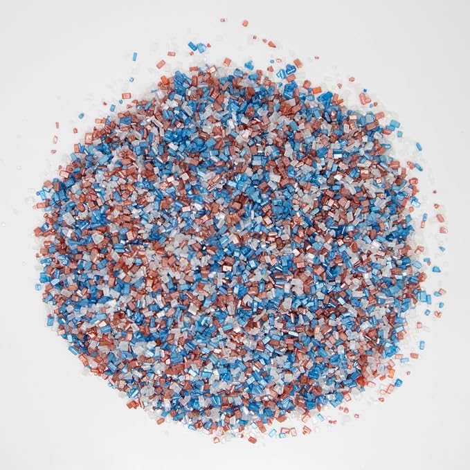 Mystic Sprinkles Fourth of July Sprinkles Mixes (Patriotic Pride Sugar Crystal Mix 4.2oz)