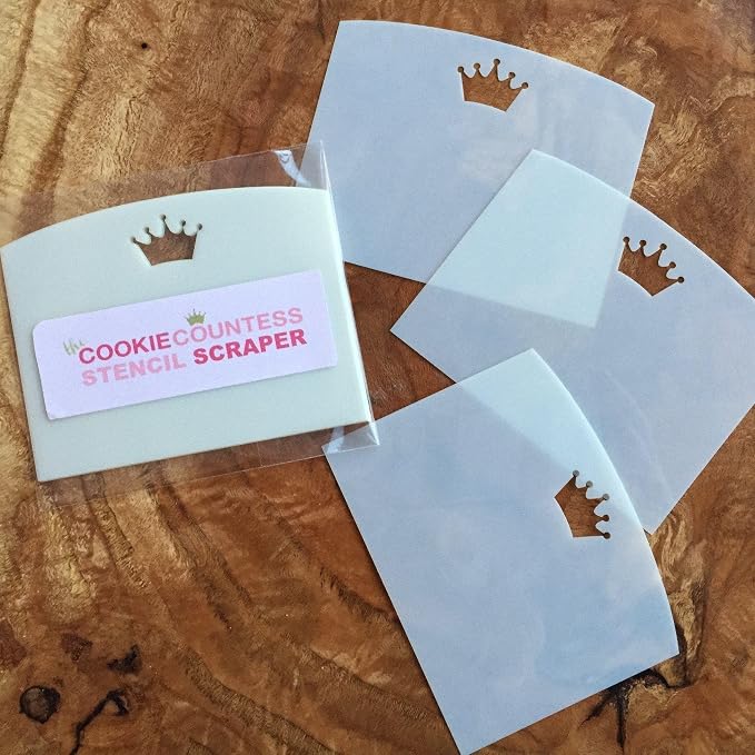 The Cookie Countess Stencil Scraper - 3 Pack