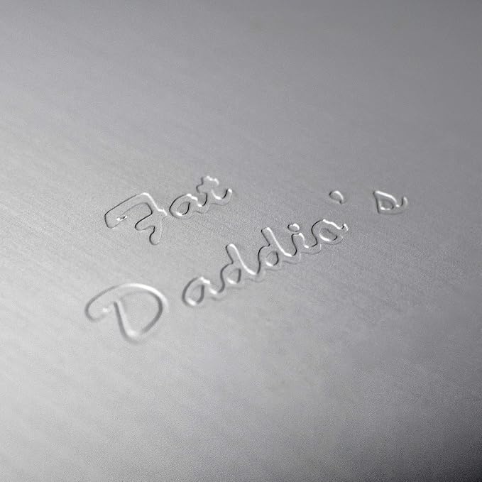 Fat Daddio's Anodized Aluminum Round Cake Pans, 2 Piece Set, 5 x 3 Inch