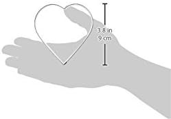 Ateco Graduated Heart Cookie Cutters, Set of 6