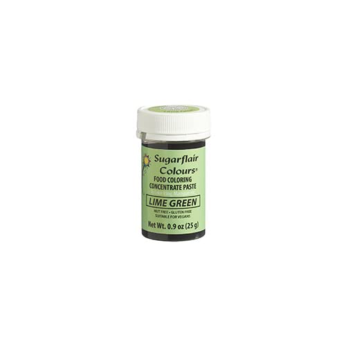 Sugarflair Food Coloring Concentrate Paste, 25 Grams Lime Green