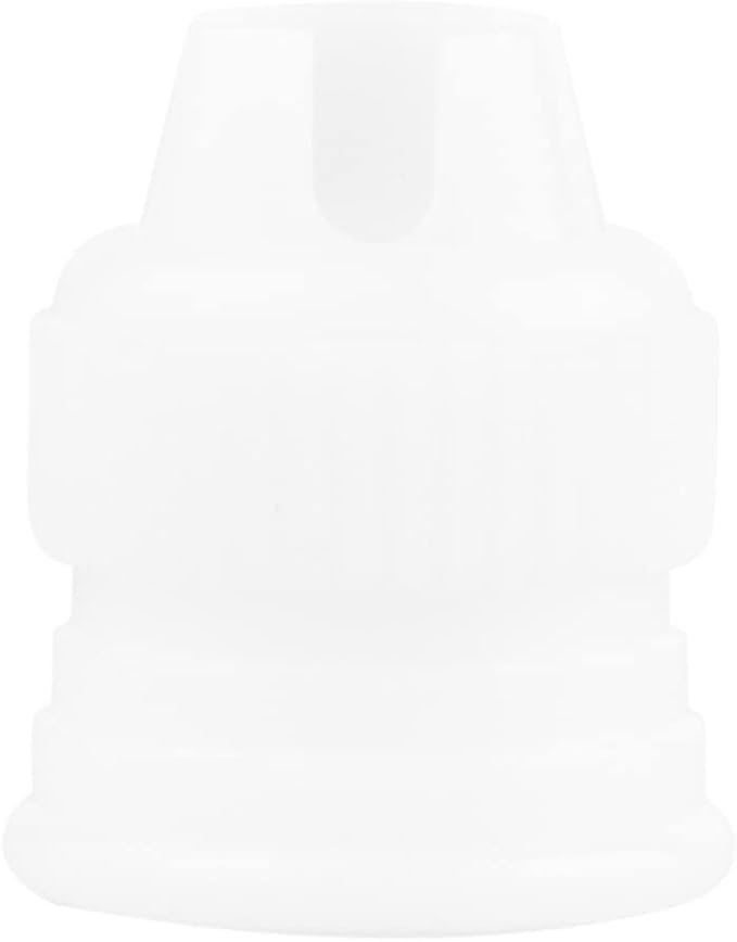 Restaurantware-Pastry Tek Piping Bag Coupler, 1 Standard Frosting Coupler - Reusable, 2-Piece Design, White Plastic Cake Decorating Coupler, Durable, Securely Fastens Pastry Tips