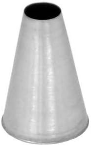 Ateco 805 Stainless Steel Cake Decorating Plain Pastry Tube, White, #5