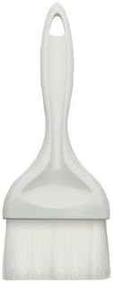 Winco NB-30, 3-Inch Wide Flat Nylon Bristle Pastry Brush with Plastic Handle