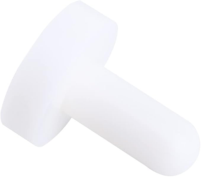 Leadigol 1PCS Cake Pusher,Plastic Tart Pastry Double Ended Dough Tart Tamper Pie Eggtart Mold for Kitchen