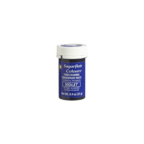 Sugarflair Food Coloring Concentrate Paste, 25 Grams Violet