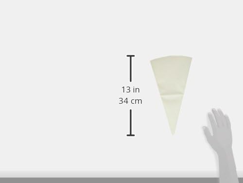 New Star Foodservice 12 Inch Bakery-Grade Plastic Pastry Bag, Reusable Cake Decorating and Piping Bag