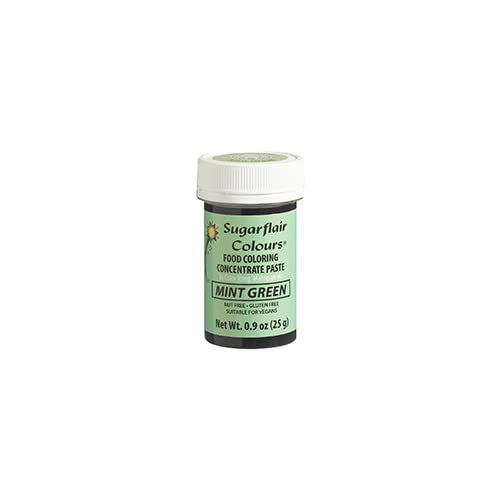 Sugarflair Food Coloring Concentrate Paste, 25 Grams Mint Green