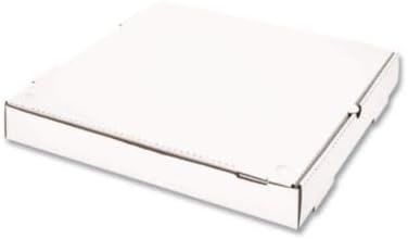 Karat Pizza Boxes 16" x 16" [50 Pack] White Corrugated Boxes | Ventilated, Grease-Resistant, Durable for Pizza or Mailing Use