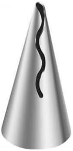 Silver Pleated Skirt Piping Nozzles Set, Stainless Steel Russian Nozzles Tips Piping Set for Pastry Fondant, Cake Decorating Supplies Baking Tools, Decorating Tools, Icing and Piping Tips（#080）