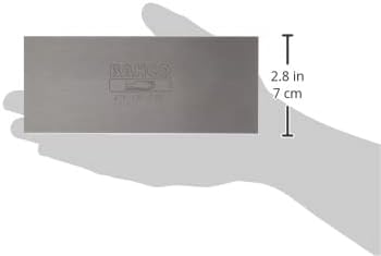 Bahco BAH4741500.8 Cabinet Scraper, 6" x 2.5" x 0.030", Precision Chrome-Nickel Steel Blade for Fine Detailing, Varnish Removal, and Furniture Restoration in Woodworking Applications