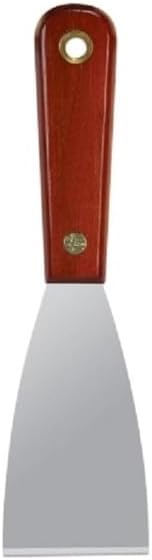 Warner 2" Stiff Putty Knife, Stainless Steel Blade, Rosewood Series, 10752