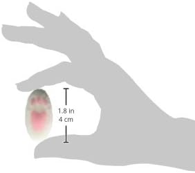 Lucks Dec-Ons Molded Sugar Cake Top, Bunny Tails and Toes Set, 3/4-1 1/2 Inch, 40 Count