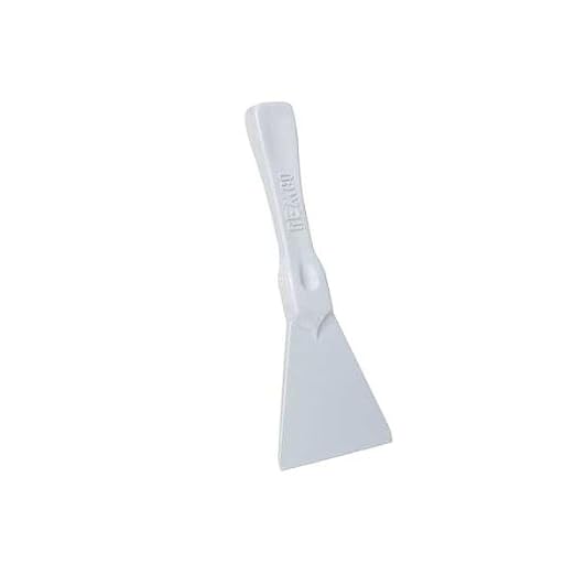 Remco 6961MD3 Blue Polypropylene Metal Detectable Hand Scraper, Injection Molded Blade, 8" L x 3" W, 1 Piece