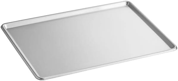 TrueCraftware- 18" x 26" Full Size Stainless Steel Sheet Pan 20 Gauge- Bakeware Baking Pan Baking Sheet Baking Tray Cookie Sheet Cookie Tray Pans Perfect for Baking Roasting Heavy Duty & Rust Free