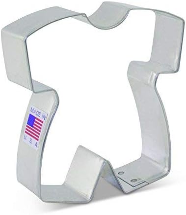 Ann Clark Baby Romper Cookie Cutter, 3-1/2" Made in USA
