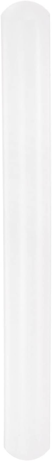 HARFINGTON 13 Inch x 0.98 Inch PP Plastic Non-Stick Fondant Rolling Pin - Dough Roller for Cookie, Pastry, Pizza, Clay - Kitchen Decorating Tools