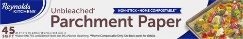 Reynolds Parchment Paper Roll, Pack of 2 | Unbleached | 45 Square Feet