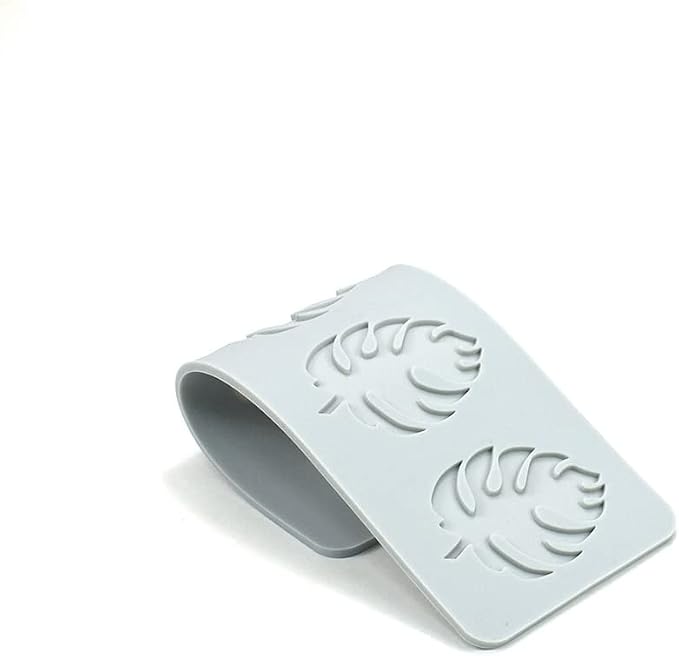 Fondant Silicone Moulds Tropical Leaves Silicone Imprint Mat Gum Paste Press Mold for Cake Chocolate Cupcake Decorating Cake Toppers Candy Cookies Resin Sugarcraft (C_7.72x2.72x0.12inch)