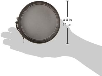 Cuisinart , 1 Piece 4" Springform Pan, Mini, Steel Gray