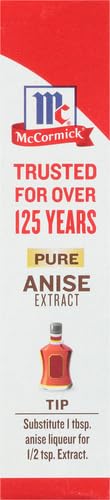 McCormick Pure Anise Extract, 1 fl oz (Pack of 2)