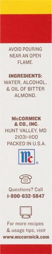 McCormick Pure Almond Extract, 2 fl oz (Pack of 2)