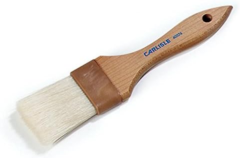 SPARTA Kitchen Basting Brush – 4037400 Basting Brush for Cooking Flat Boar Bristle Brush, Hardwood Handle for Kitchens, Restaurants, Catering, High Heat Food Prep, 2in, Pack of 12