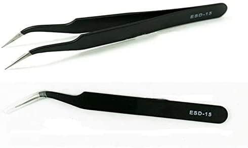 Fondant Tool Sharp Head Tweezers for Sugar Pearls, Candy Beads - Set of 2