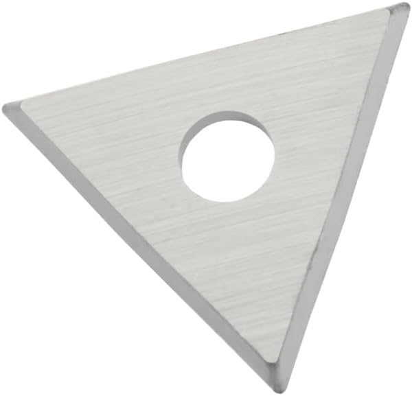 Bahco 449 L-Inch Triple-Edge Triangle Scraper Blade, 1", Silver