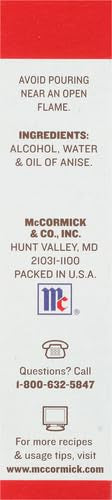 McCormick Pure Anise Extract, 1 fl oz (Pack of 2)