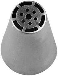 Russian Nozzle Piping Tip Stainless Steel by Chef Collection (1, O11)