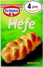 Dr. Oetker Hefe Dry Yeast (4-pack)