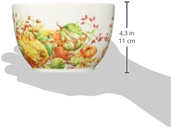 Boston International Nested Ceramic Prep Bowls, Set of 3, Calabaza
