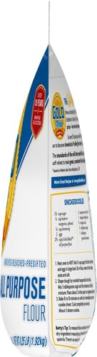 Gold Medal All Purpose Flour with Resealable Bag, 4.25 pounds (Pack of 2)