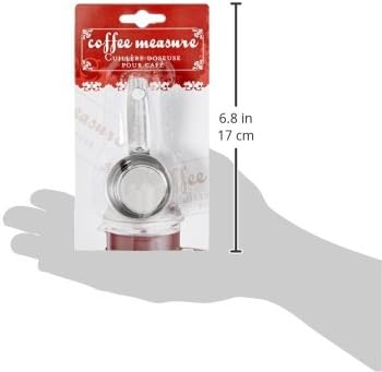 Fox Run 5140 Coffee Measure Scoop, 1 x 1.75 x 3.75 inches, Metallic (Pack of 2)