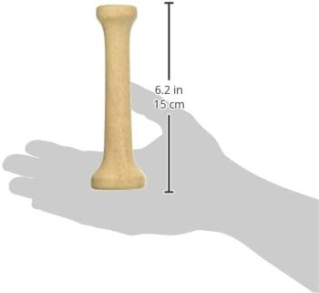 Fox Run Tart Tamper, Wood, 1.75 x 1.75 x 6 inches